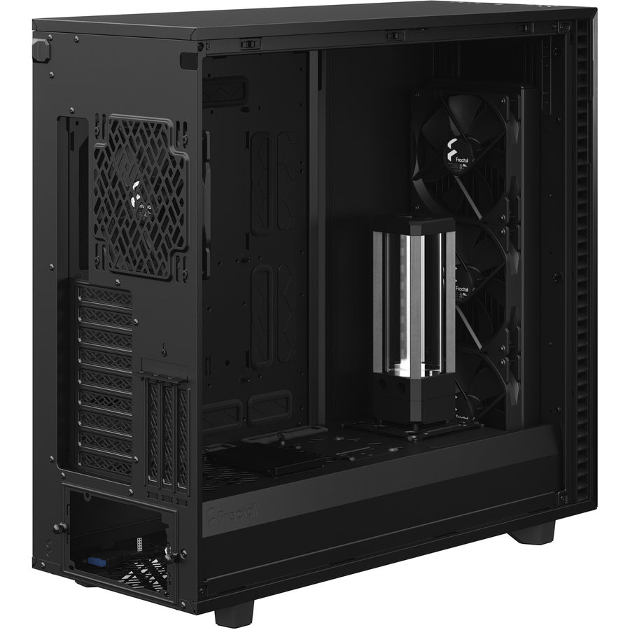 Fractal Design Fd-C-Def7X-01 Define 7 Xl Black Solid /Brushed Aluminum/Steel E-Atx Silent Modular Full Tower Computer Case