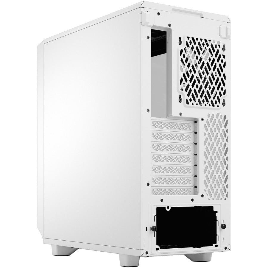 Fractal Design Fd-C-Mes2C-05 Meshify 2 Compact White Tempered Glass Clear Atx Mid Tower Computer Case (White)