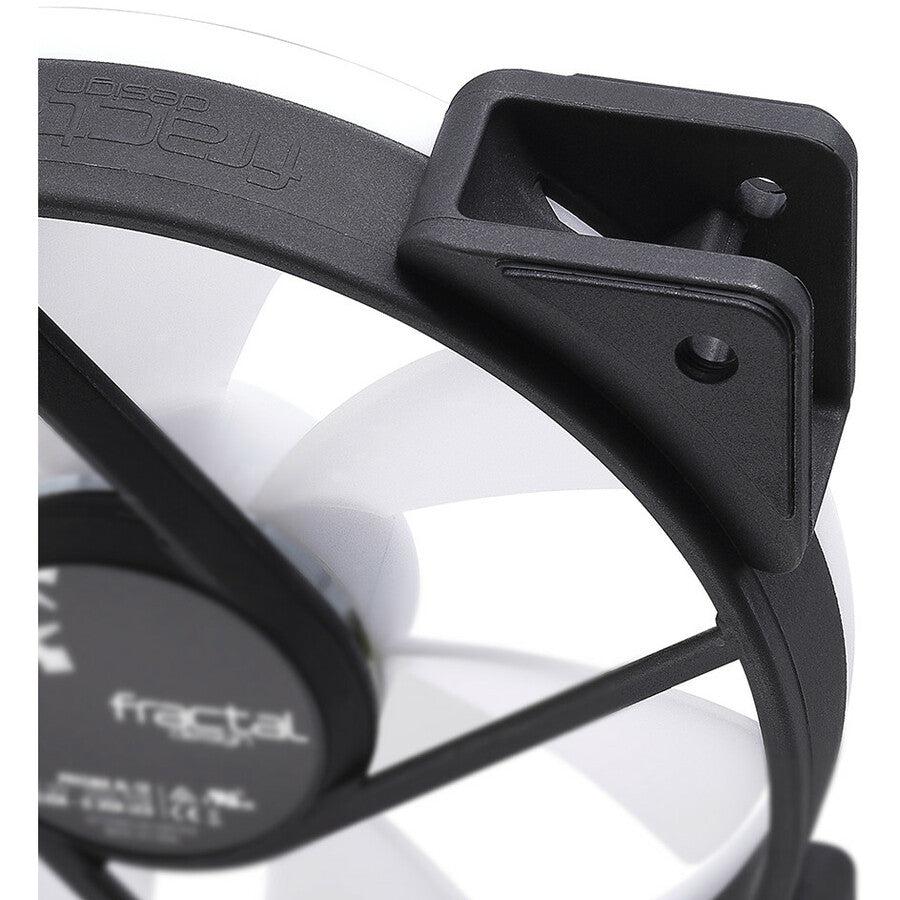 Fractal Design Prisma Al-12 120Mm Addressable Rgb Led Long Life Sleeve Bearing Computer Case Fan 3-Pack