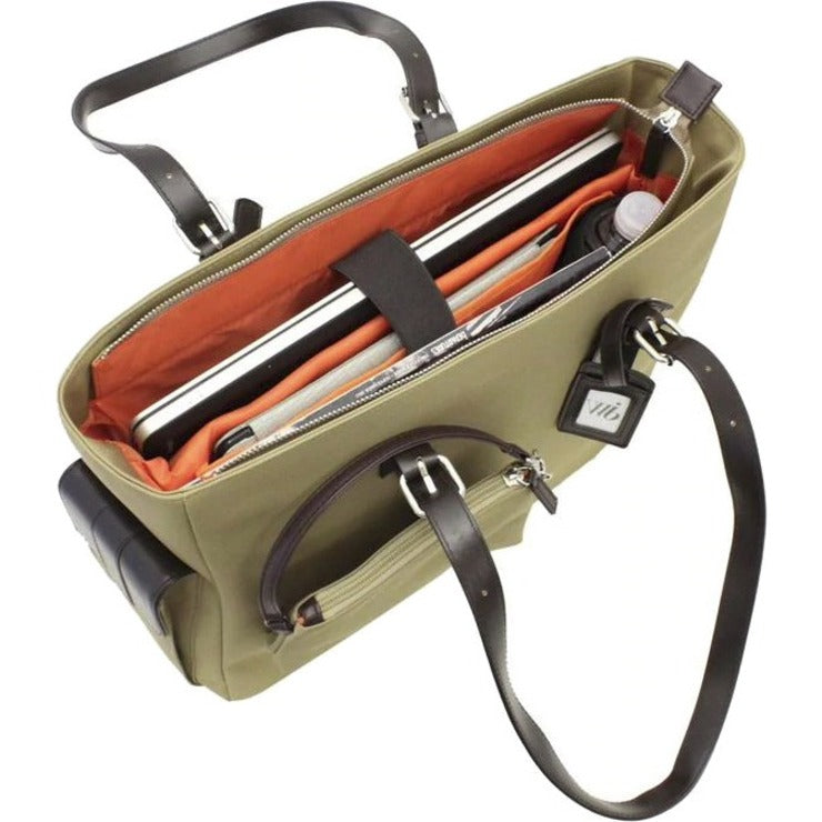 Francine Collection Slim Liberator Carrying Case (Tote) for 14 to 14.1" Notebook - Tan" FWTM14TLIB