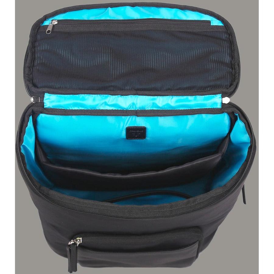 Francine Collection Tribeca Carrying Case (Backpack) for 15.6 to 16" Notebook - Black" FFB15.6BKTRIBECA