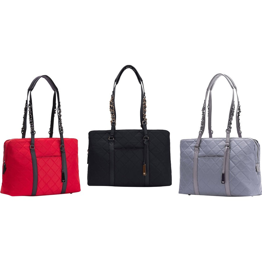 Francine Collections Classic Carrying Case (Tote) for 14 to 15" Notebook - Black" FWT14NO5