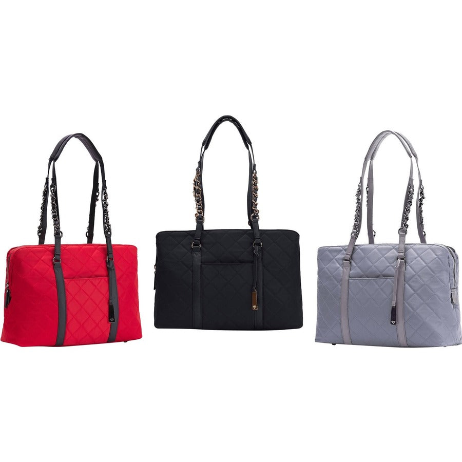 Francine Collections Classic Carrying Case (Tote) for 14 to 15" Notebook - Black" FWT14NO5