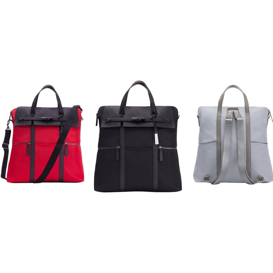 Francine Collections HighLine Carrying Case (Backpack/Tote) for 15 Notebook - Black" FWB14BLKHI