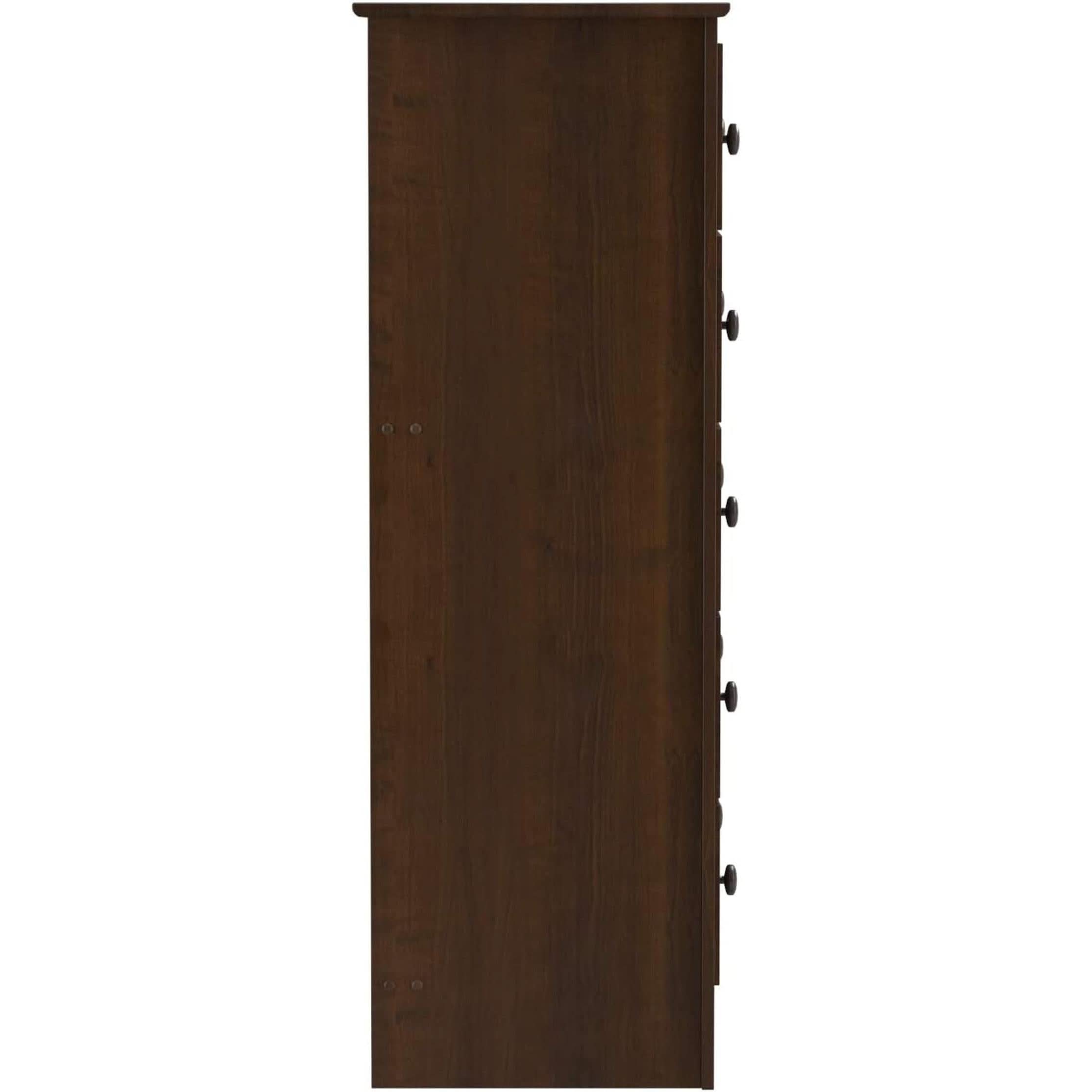 Fremont Espresso 5 Drawer Chest For Bedroom Storage