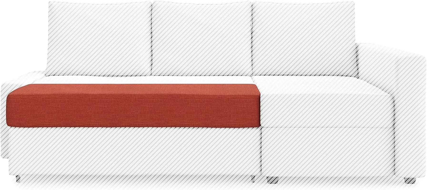 Friheten Slipcover For IKEA ChaiseCorner Orange Snug Fit