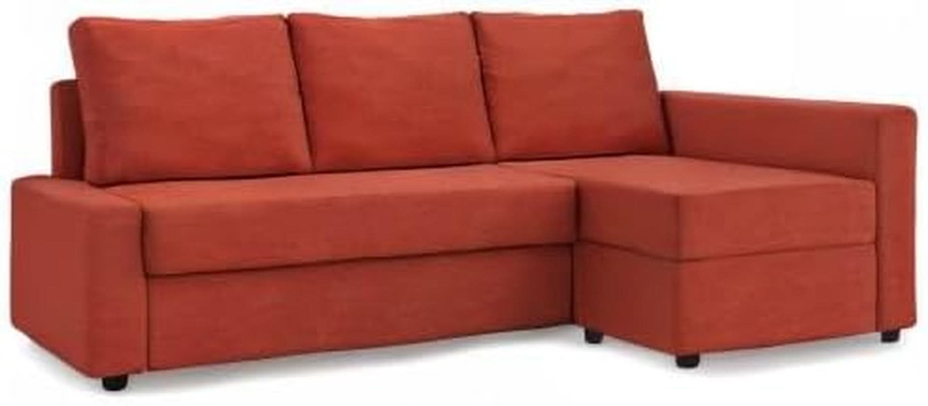 Friheten Slipcover For IKEA ChaiseCorner Orange Snug Fit