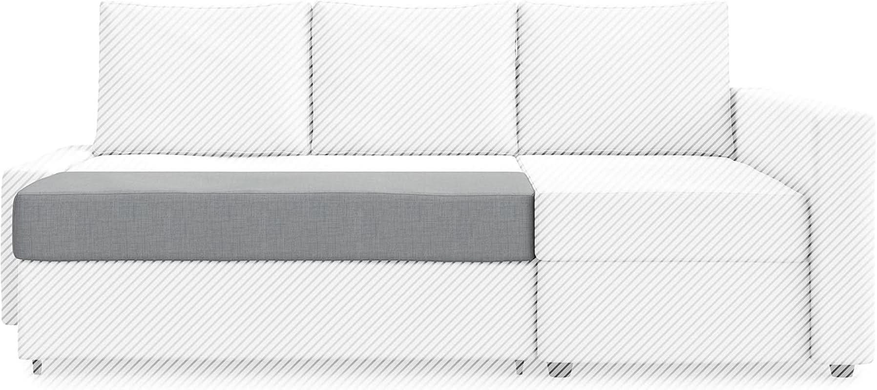 Friheten Slipcover For Ikea Friheten Sofa Bed With Chaise Light Grey