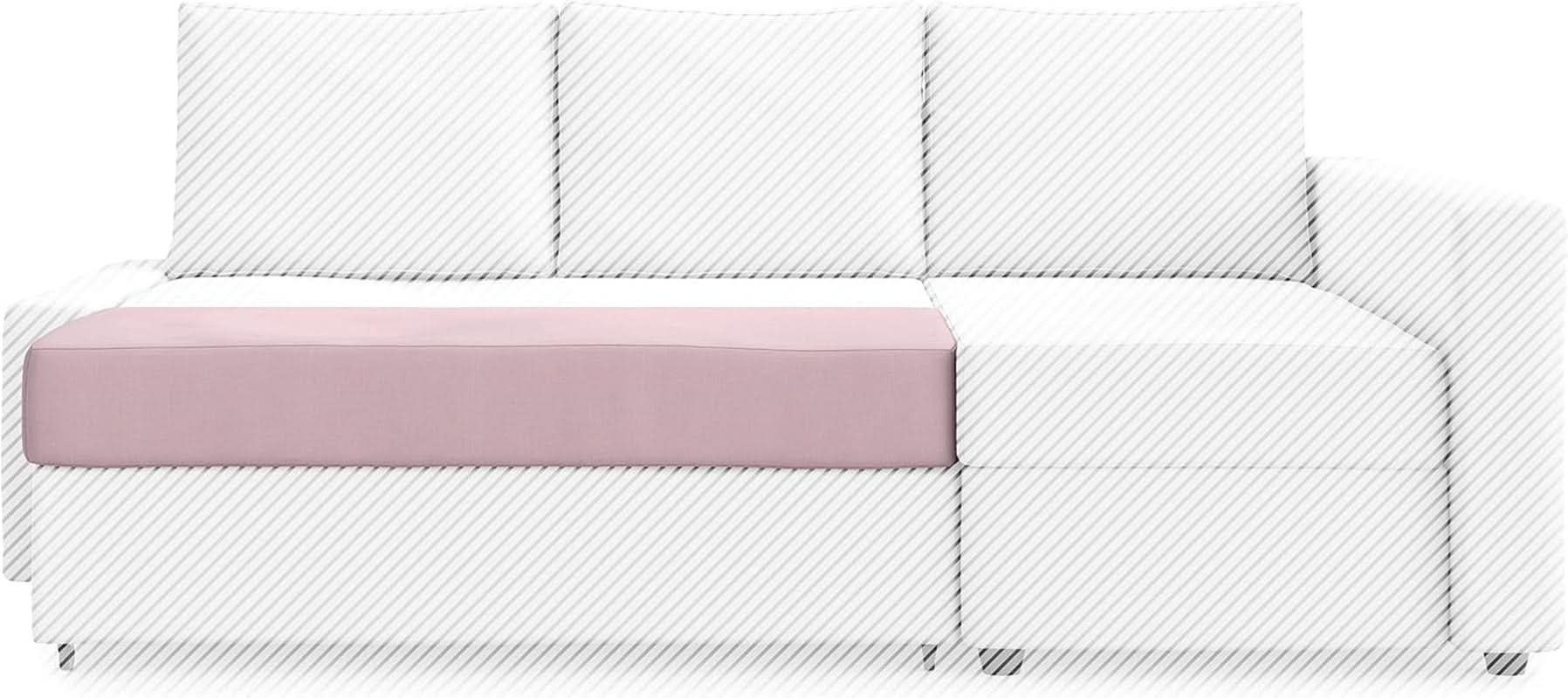Friheten Slipcover Pink Snug Fit For Ikea Friheten Chaise