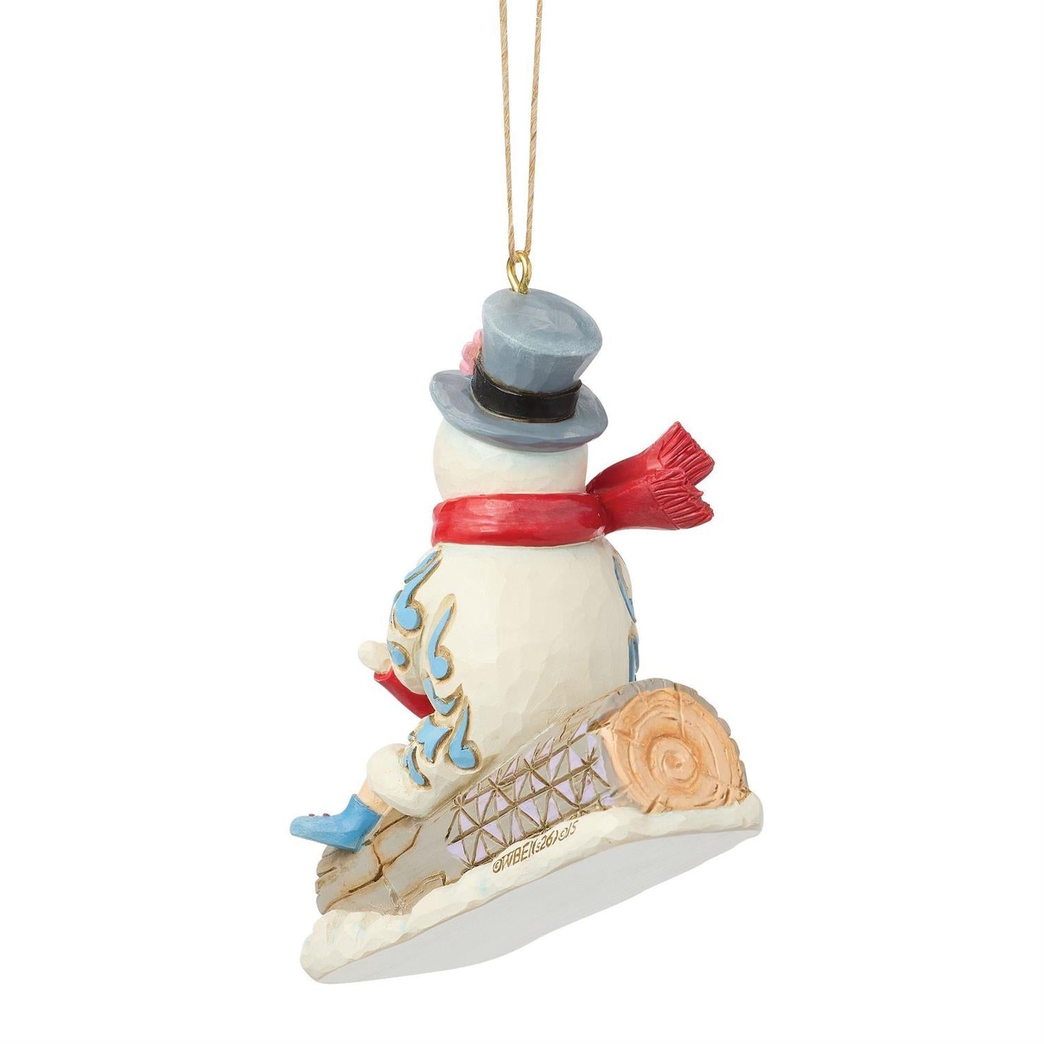 Frosty & Karen's Joyful Sled Adventure