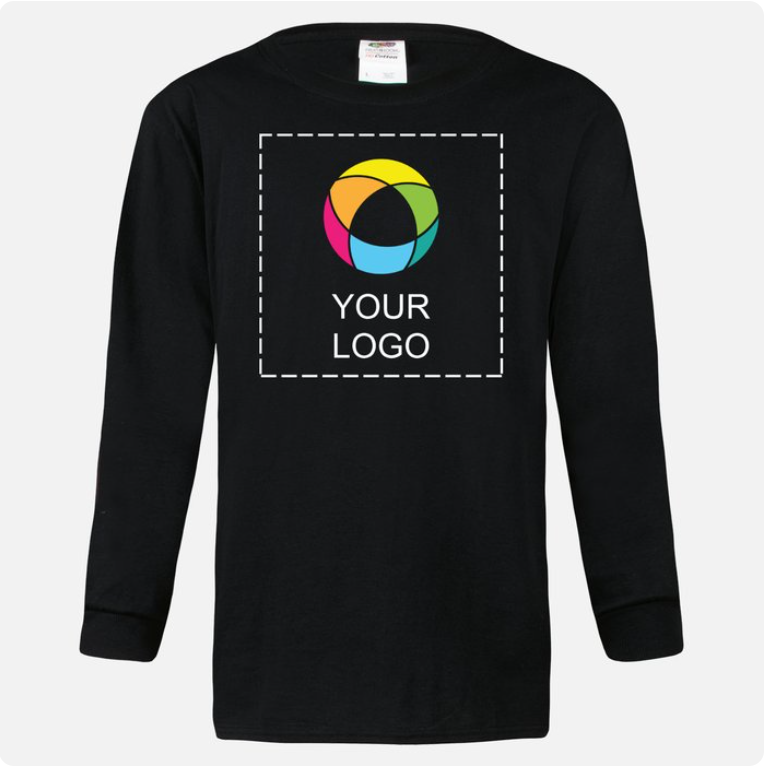 Fruit of the Loom® Long Sleeve T-Shirt – Classic Comfort with Full Coverage