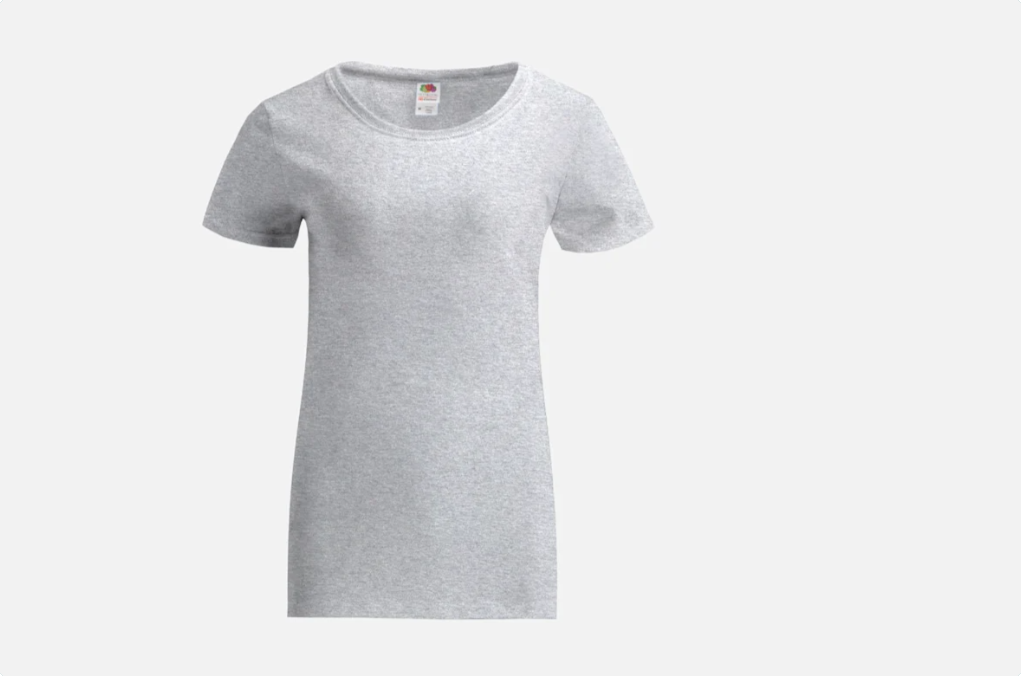 Fruit of the Loom® Slim Fit Women's T-Shirt - Flattering Fit and Everyday Comfort
