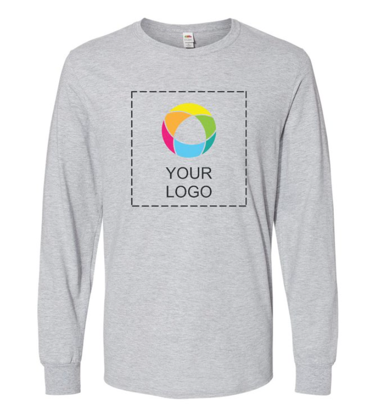 Fruit of the Loom® Unisex Iconic Long Sleeve T-Shirt - Timeless Comfort and Versatility