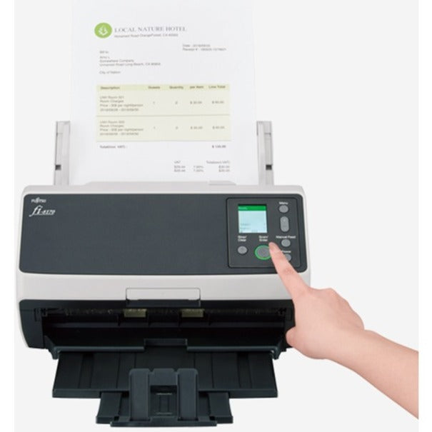 Fujitsu Fi-8170 Large Format Adf/Manual Feed Scanner - 600 Dpi Optical Cg01000-303001