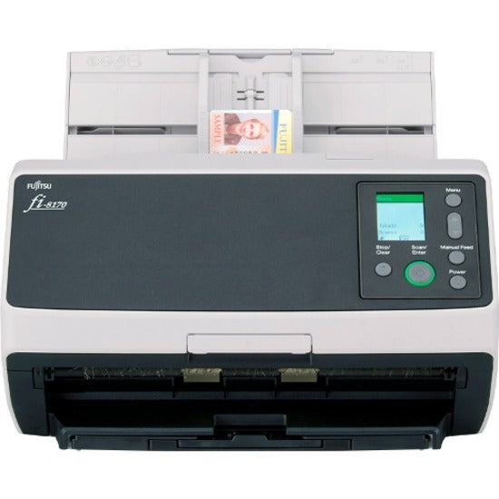 Fujitsu Fi-8170 Large Format Adf/Manual Feed Scanner - 600 Dpi Optical Cg01000-303001