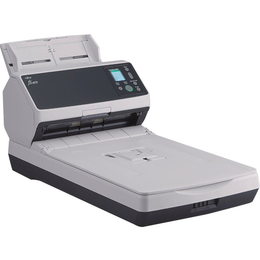 Fujitsu Fi-8270 Large Format Adf/Manual Feed Scanner - 600 Dpi Optical