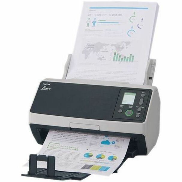 Fujitsu ImageScanner fi-8170 ADF/Manual Feed Scanner - 600 dpi Optical - TAA Compliant