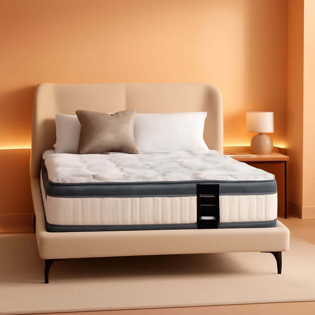 Full Gel Memory Foam Mattress TenInch Zoned Pressure Relief