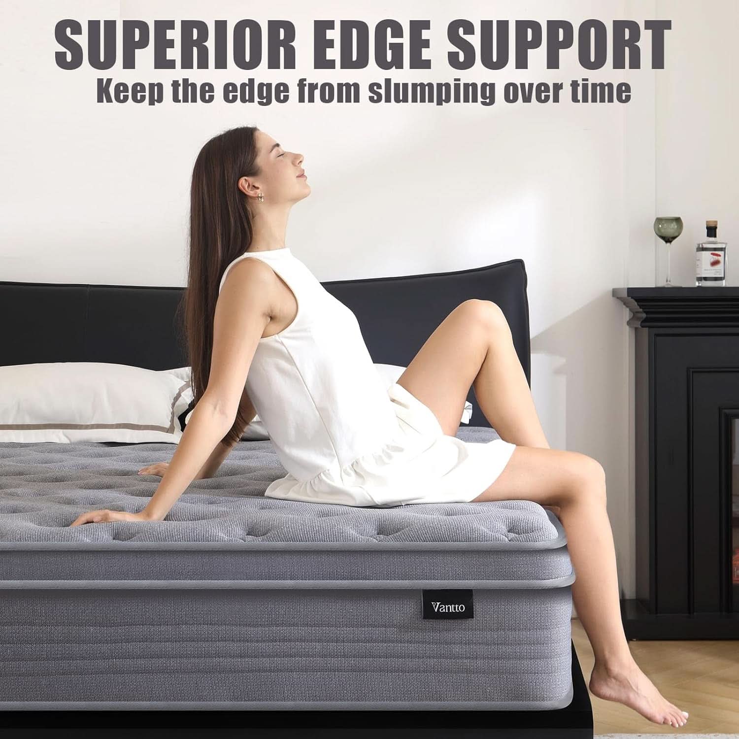 Full Size 12 Inch Memory Foam Mattress Certipur US Certified