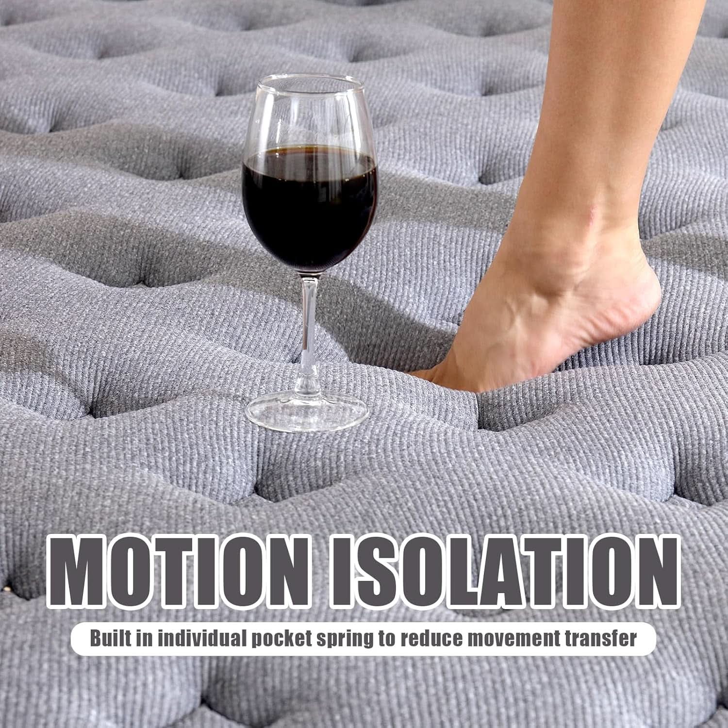 Full Size 12 Inch Memory Foam Mattress Certipur US Certified