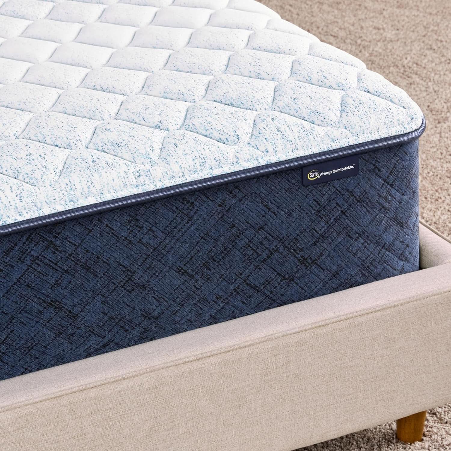 Full Size Hybrid Mattress Box Cooling Memory Foam Technology
