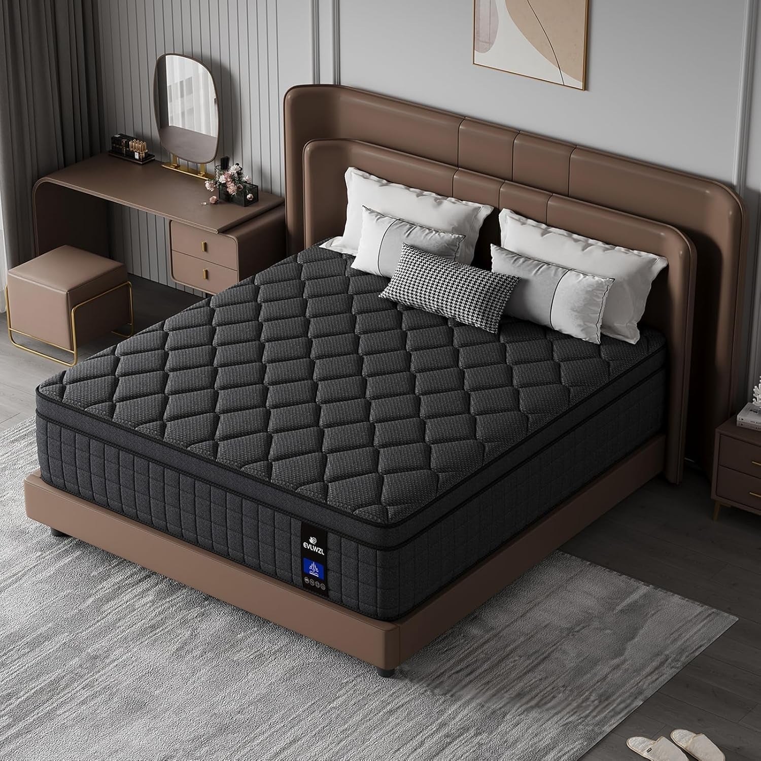 Full Size Hybrid Mattress Certi PUR Certified Memory Foam