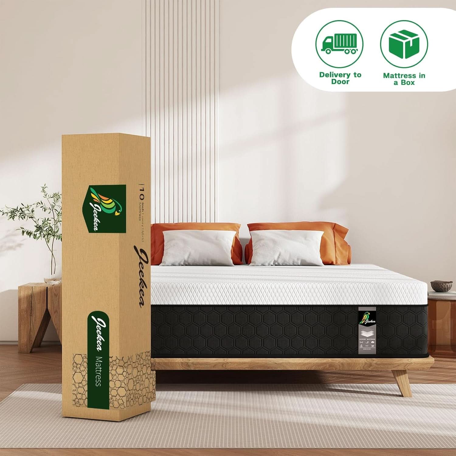 Full Size Hybrid Mattress With Medium Firm Support