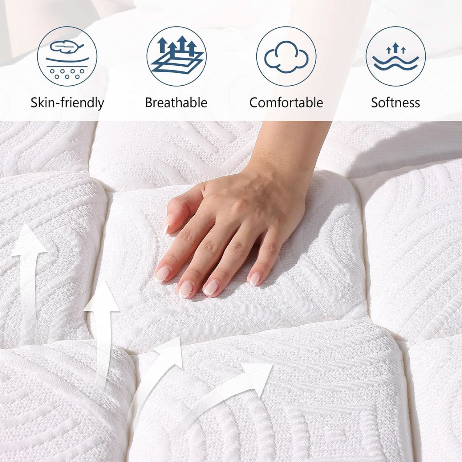 Full Size Hybrid Memory Foam Mattress Certipur Certified