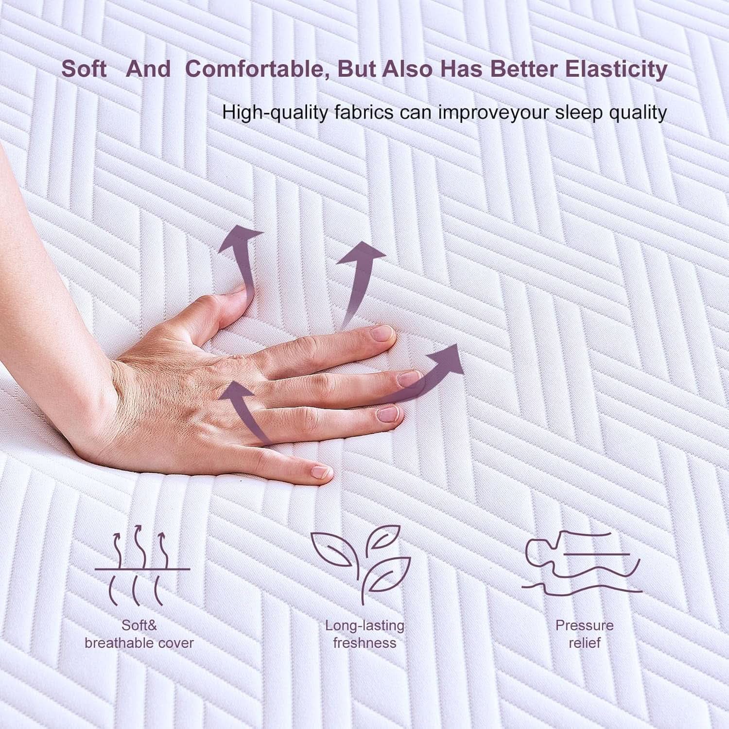 Full Size Orthopedic Cooling Memory Foam Mattress Pro