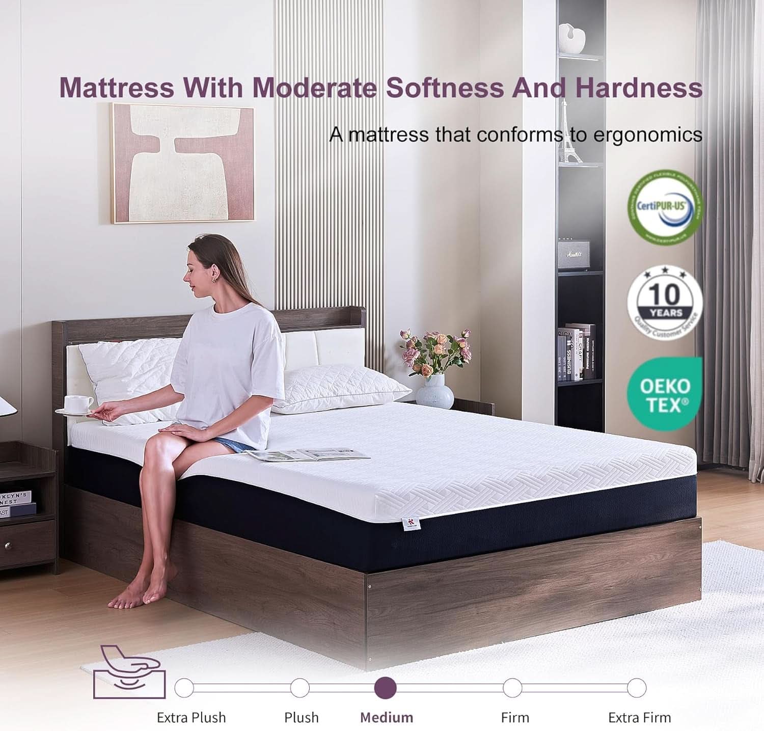 Full Size Orthopedic Cooling Memory Foam Mattress Pro