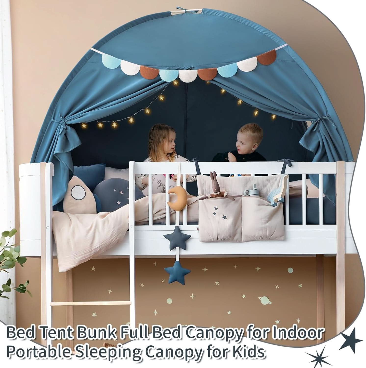 Fullsize Bedroom Canopy Playroom Privacy Tent Deluxe