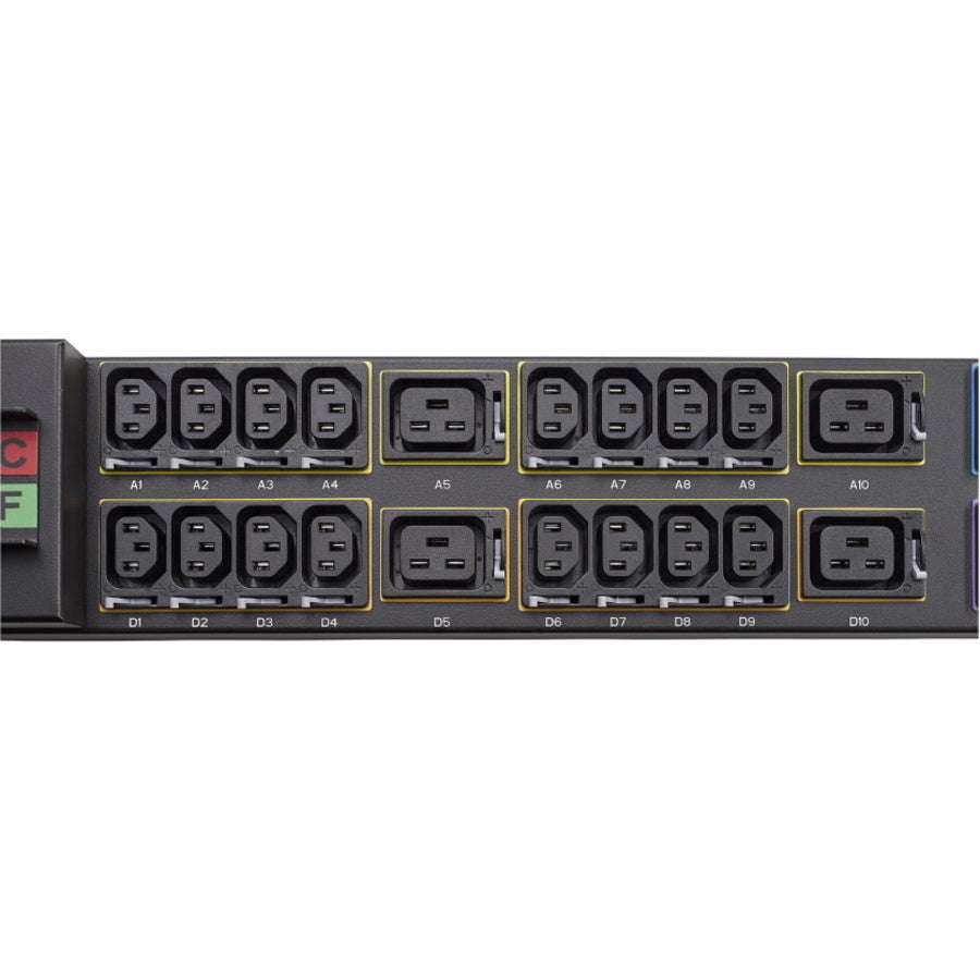 Fuse Disconnect Rack PDU Three-Phase - Metered Input Power Distribution | TecISoft EMI356-10