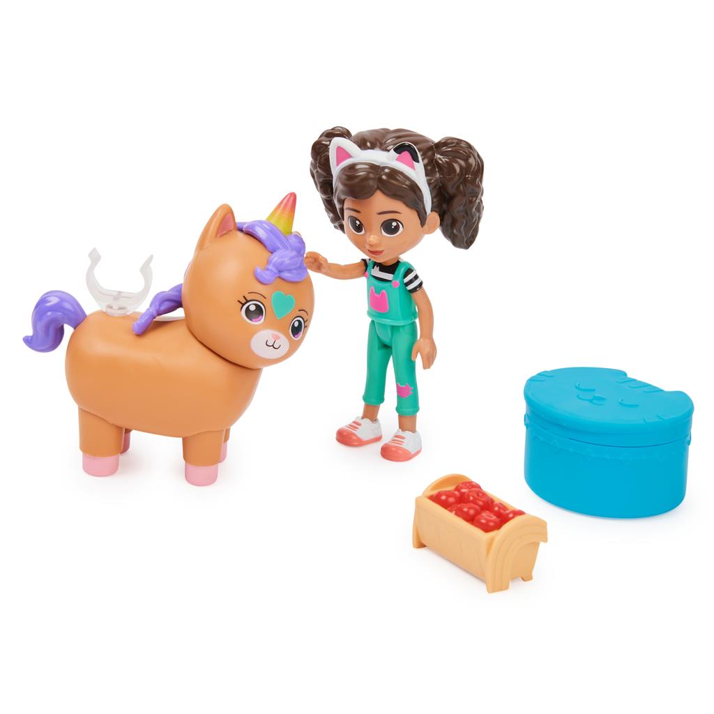 Gabbys Dollhouse Gabby Girl and Kico The Kittycorn Toy Figures