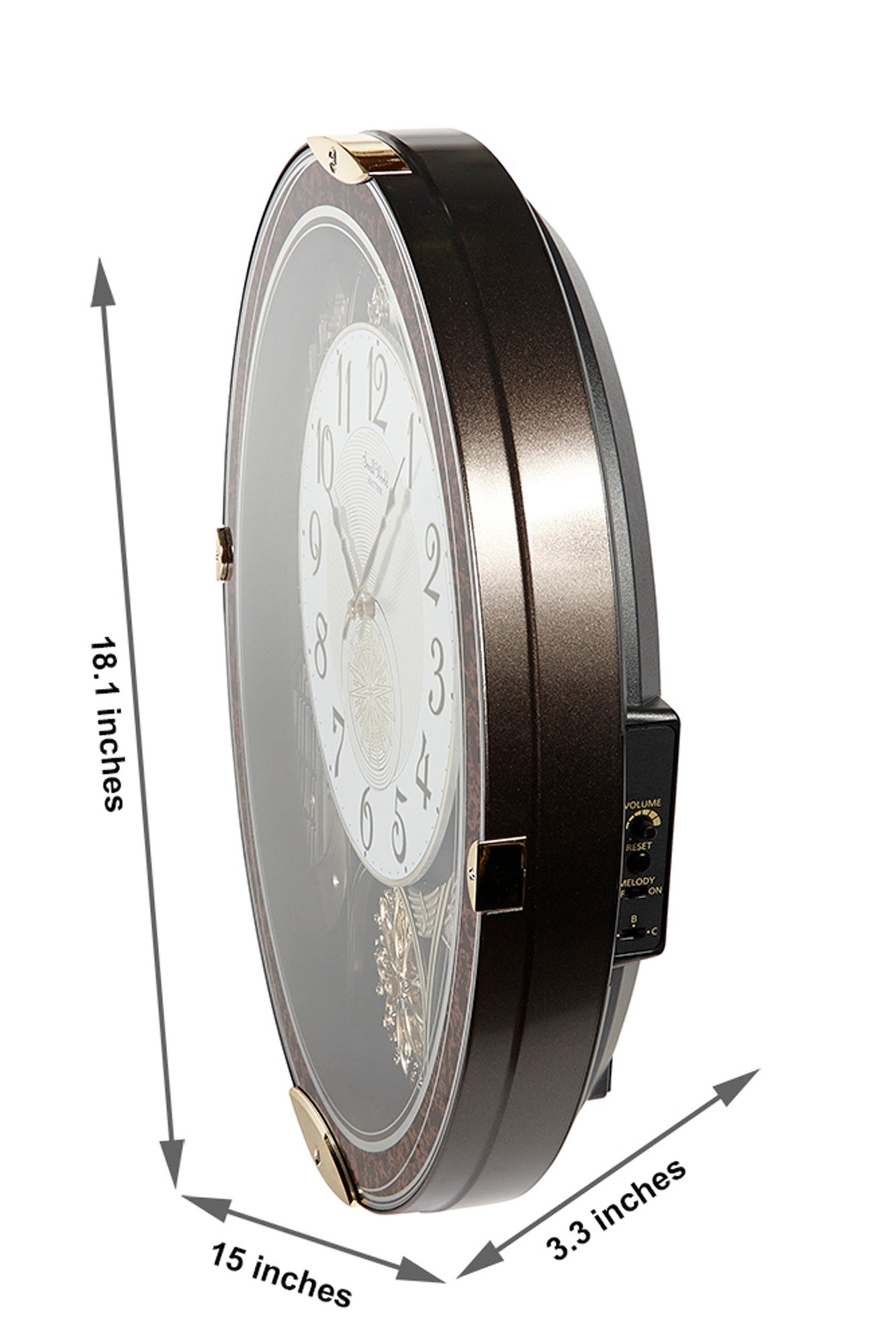 Gala Rhythm Motion Wall Clock