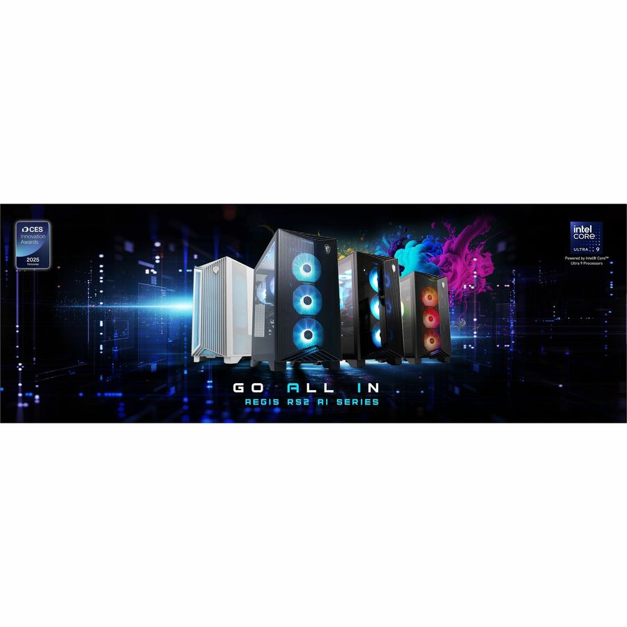 Gaming Desktop Computer - Intel Core Ultra 7 RTX 5070 AI Gaming PC | TechSoft