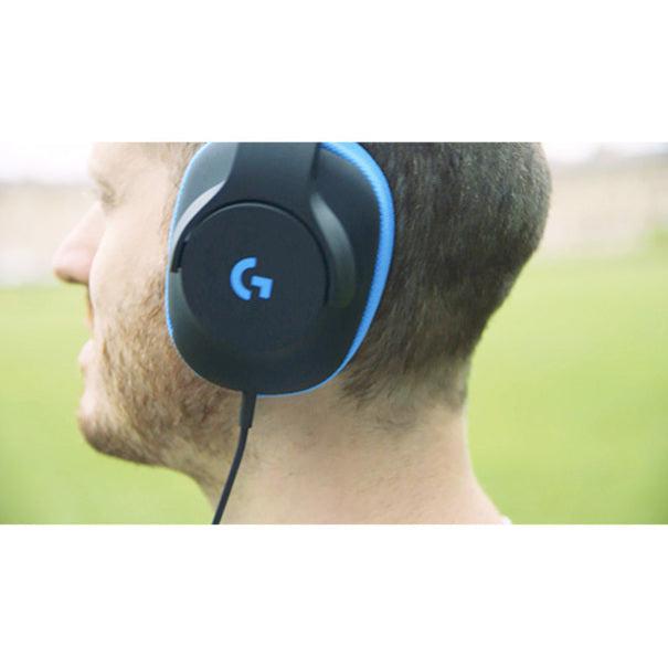 Gaming Headset with Surround Sound - Logitech G433 7.1 Wired Gaming Headphones | Tecisoft 981-000708