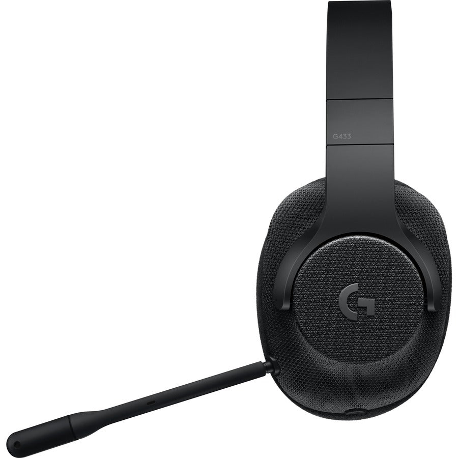 Gaming Headset with Surround Sound - Logitech G433 7.1 Wired Gaming Headphones | Tecisoft 981-000708