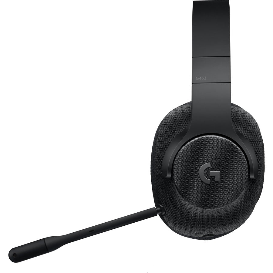 Gaming Headset with Surround Sound - Logitech G433 7.1 Wired Gaming Headphones | Tecisoft 981-000708