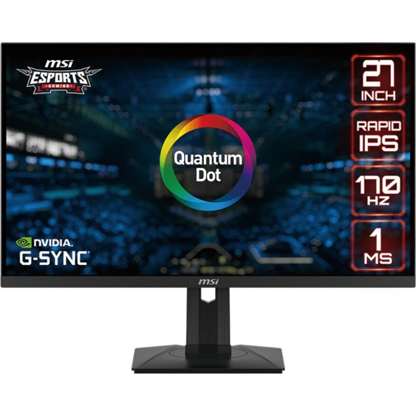 Gaming Monitor - 27" WQHD HDR Display with High Refresh Rate | MSI G274QPF-QD G274QPFQD