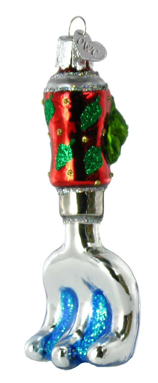 Garden Cultivator Glass Ornament