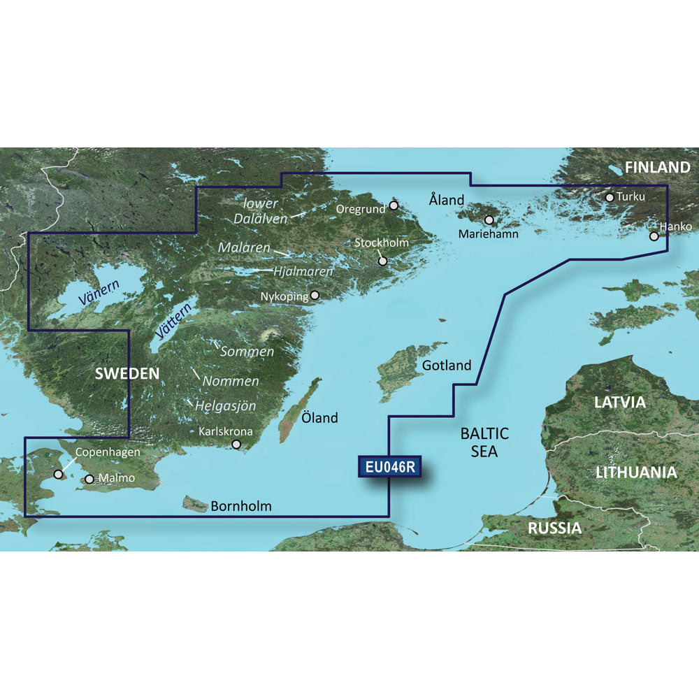 Garmin BlueChart&reg; g3 HD - HXEU046R - Oregrund Aland to Malmo -