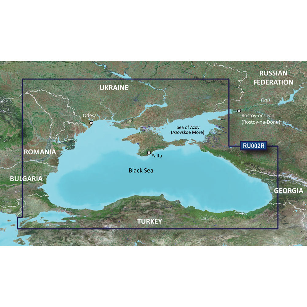 Garmin BlueChart&reg; g3 HD - HXRU002R - Black Sea &amp; Azov Sea -