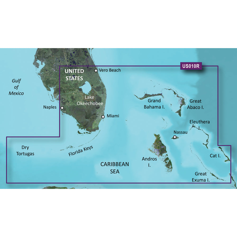 Garmin BlueChart&reg; g3 Vision&reg; HD - VUS010R - Southeast Florida -