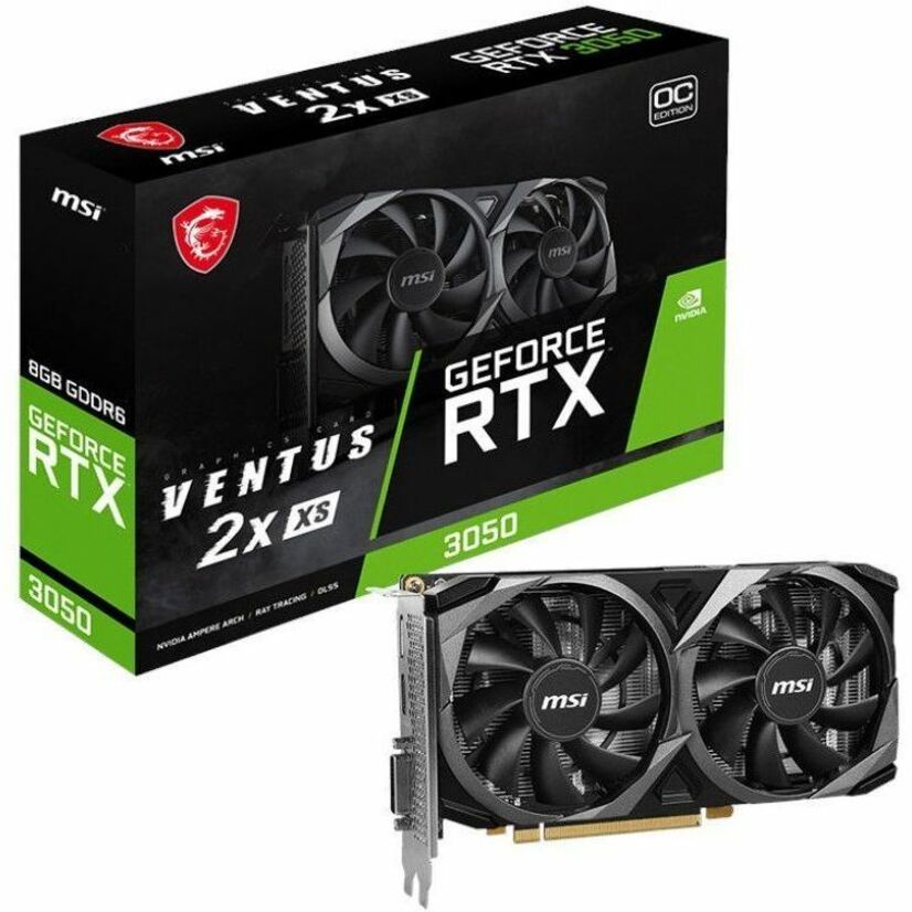 GeForce RTX 3050 Graphics Card - Budget Gaming Performance | MSI G3050V2XXS8C