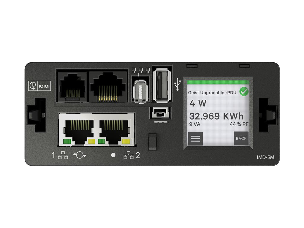Geist Monitored Unit Level MN05M4B1-24D203-3TL5A0A10-S - Power distribution unit - AC 120 V - 2.8 kW - Ethernet 10/100/1000, VP4N30AP