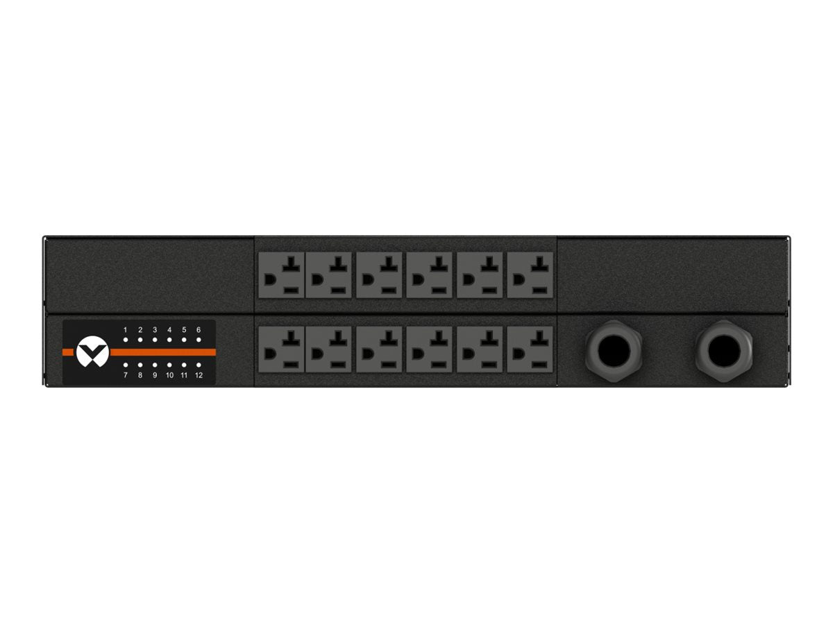 Geist Rack Transfer Switch Outlet Level Monitoring ANR5M2R6-12S203-3TL5TL5A011-D - Power distribution unit (rack-mountable) - VA6N32A0