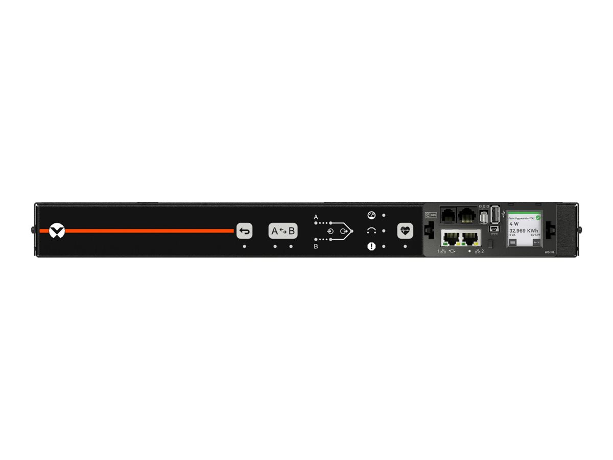 Geist Rack Transfer Switch Switched Unit Level Monitoring AUS5M1R5-06L137-1C14C14A900-D - Power distribution unit (rack-mountable) VA5U11A0