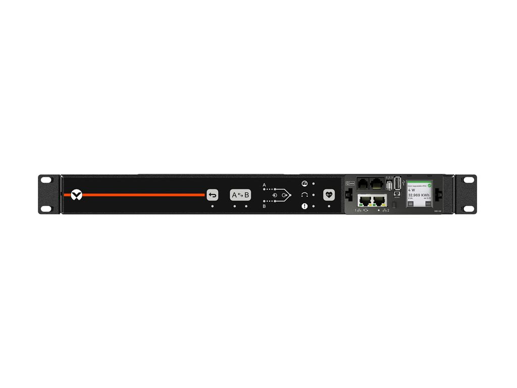 Geist Rack Transfer Switch Unit Level Monitoring AU05M1R0-12CF17-2C20C20A900-D - Power distribution unit (rack-mountable) - AC VA4U21A0
