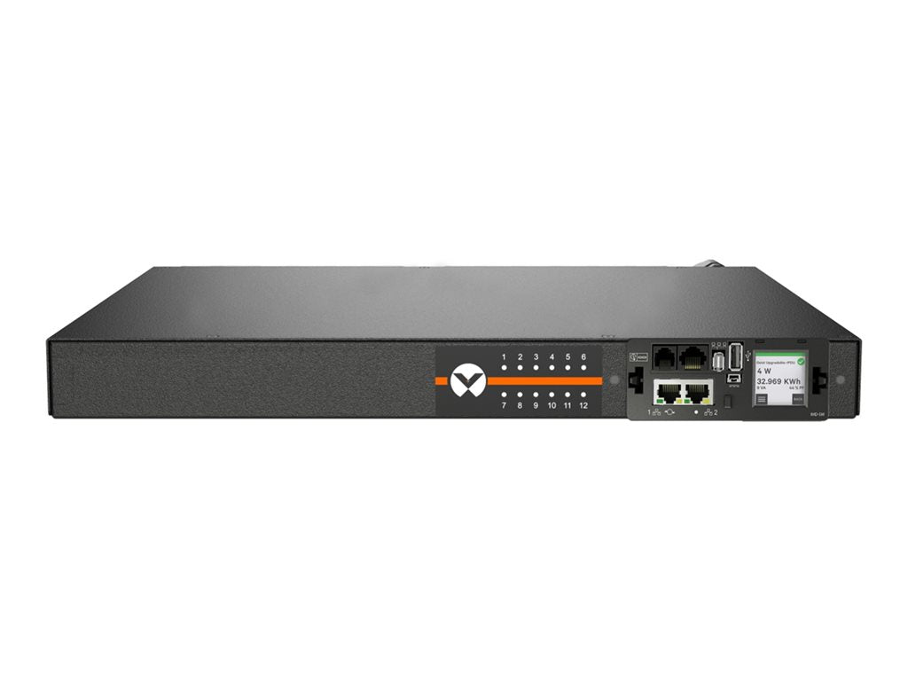 Geist Switched Outlet Level Monitoring EC - Power distribution unit (rack-mountable) - AC 120 V - 1.9 kW - Ethernet 10/100/1000, VP7N21A0