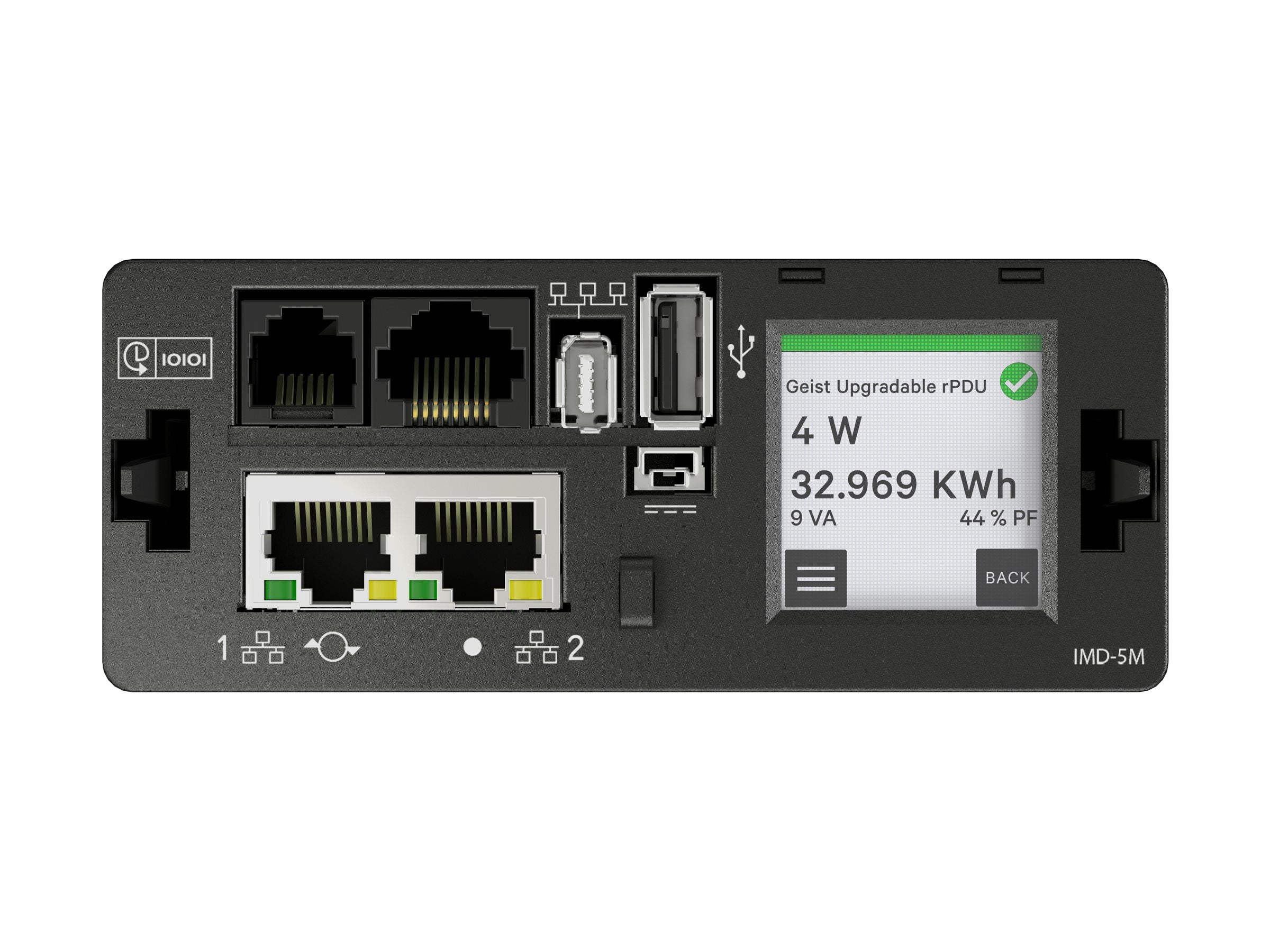 Geist Switched Unit Level Monitoring MNS5MGB1-24PJ48-3TL6A0A10-S - Power distribution unit (rack-mountable) - AC 208 V - 4.9 VP5N30AU